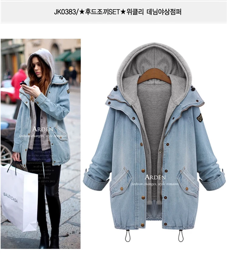 jeans winter jacket womens