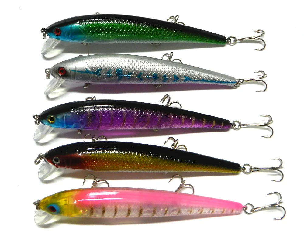 Buy HENGJIA 1pc Jerkbait lures wobblers 13cm 21g Hard Bait Minnow Crank fishing