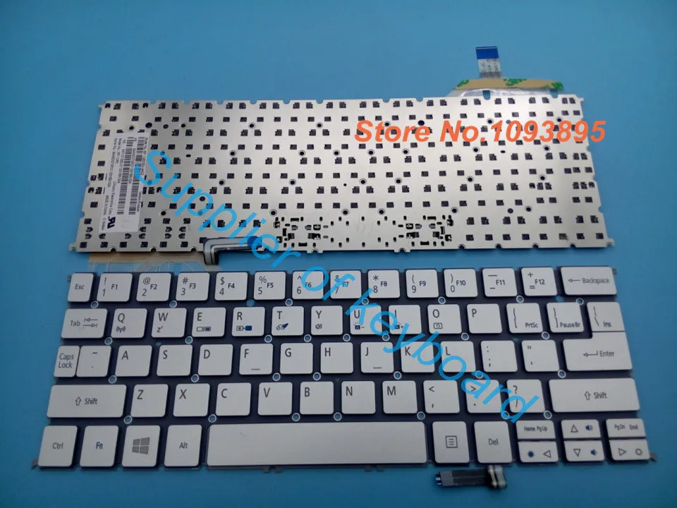 Новый английский Клавиатура для acer Aspire S7-191-6400 S7-191-6447 ноутбук Английский с
