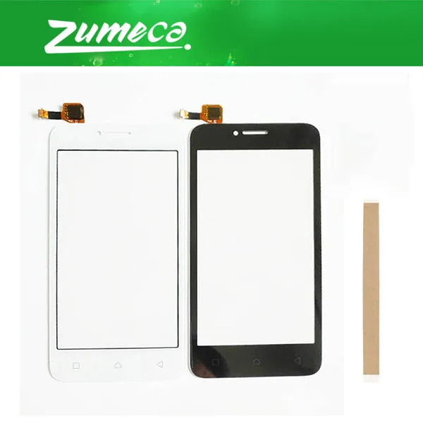 

High Quality 4.5 Inch For Lenovo A plus a1010 A 1010 A1010a20 Touch Screen Digitizer Panel Lens Glass White Black Color+Tape