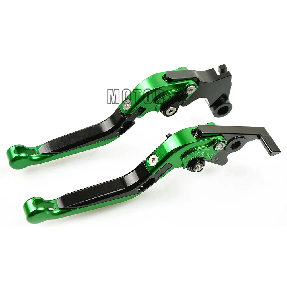 Мотоцикл с ЧПУ Рычаги Тормозная система сцепления для Kawasaki ZX6R ZX636R ZX6RR 2000-2004 ZZR600 2005-2009 Регулируемая ZX 6 636 R RR ZZR 600 - Цвет: For ZX6RR 00-04