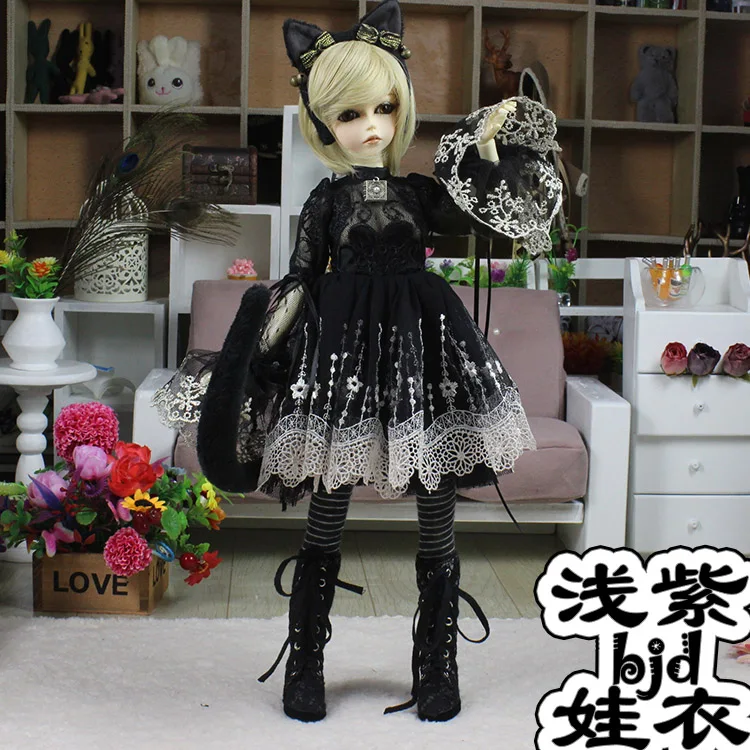 

1/4 1/3 scale BJD clothing accessories dress+socks suit for BJD/SD doll,Not included doll,shoes,wig and other accessories 1536