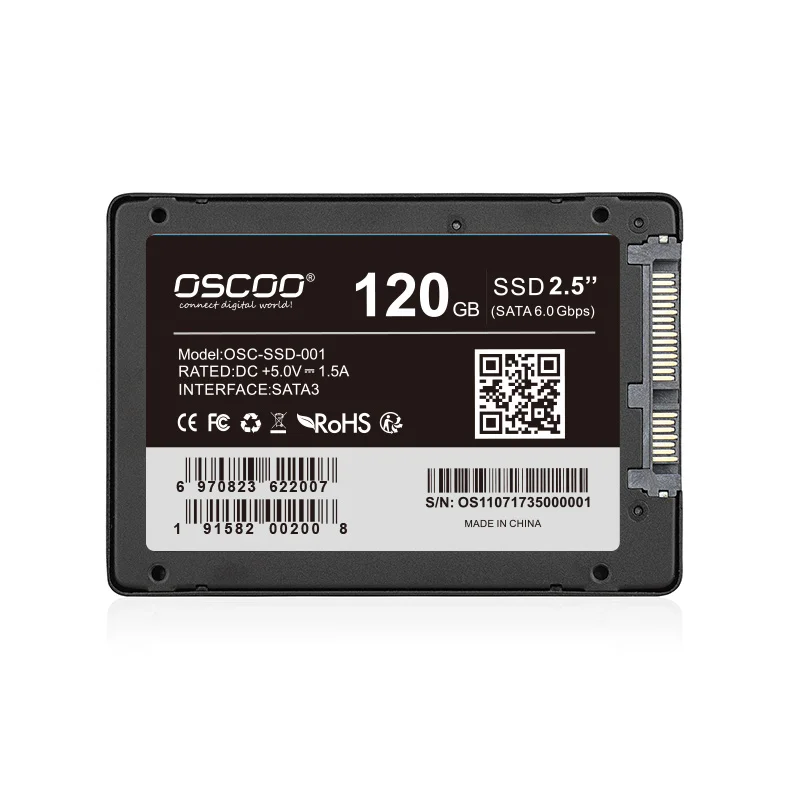 OSCOO SSD жесткий диск 240 ГБ 120 Гб SATA3 2,5 SSD SATA 3 2,5 дюйма Внутренний твердотельный накопитель HDD жесткий диск HD SSD для ПК