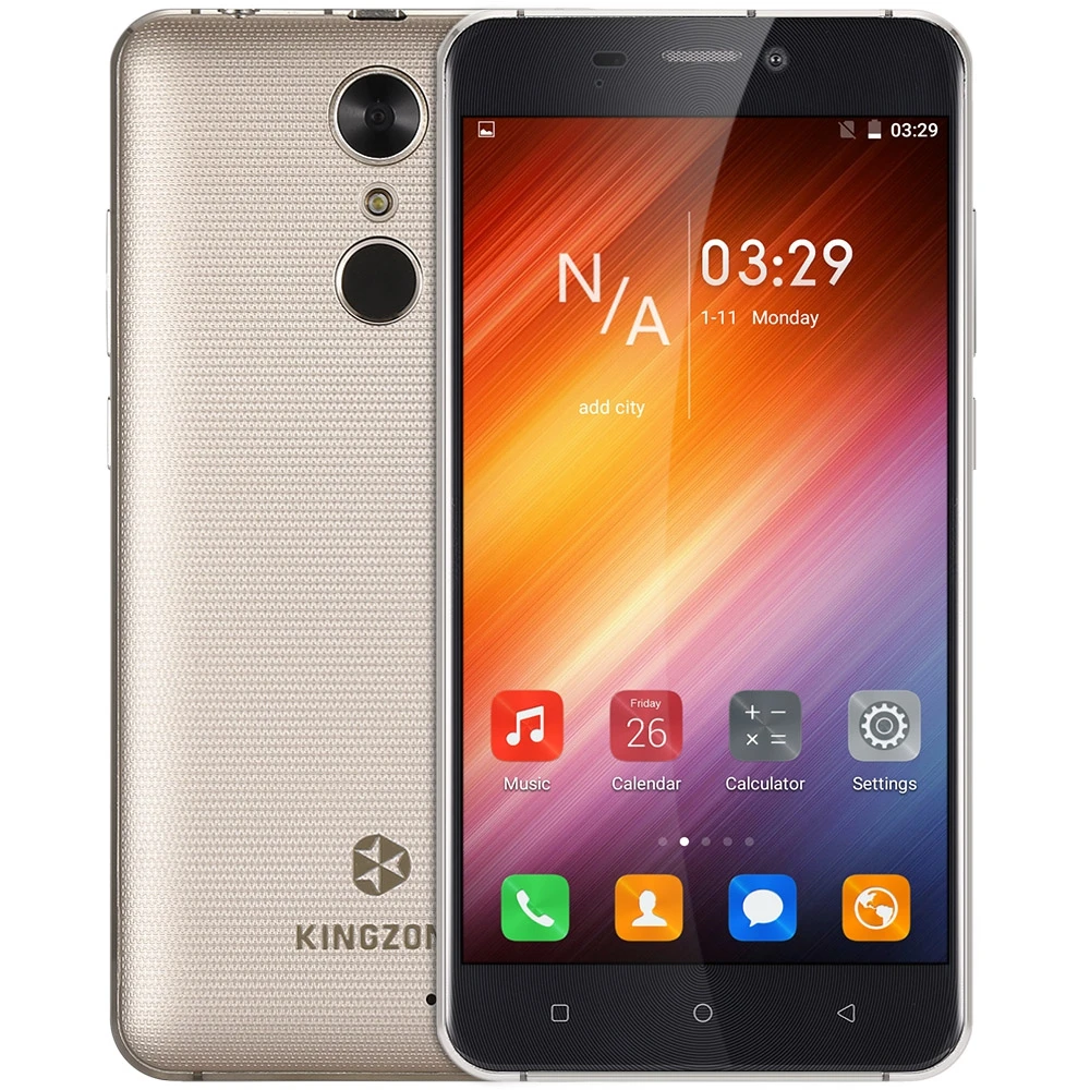 Original KINGZONE S3 3G 5 0 Inch Smartphone Android 6 0 MTK6580 1 3GHz Quad Core