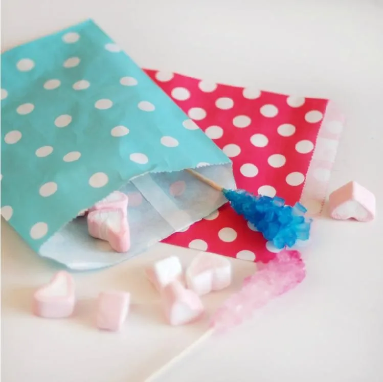 Free-Shipping-75pcs-Lot-12-5-17-5cm-Colorful-Polka-Dot-Paper-Bag-Wedding-Party-Paper (1)