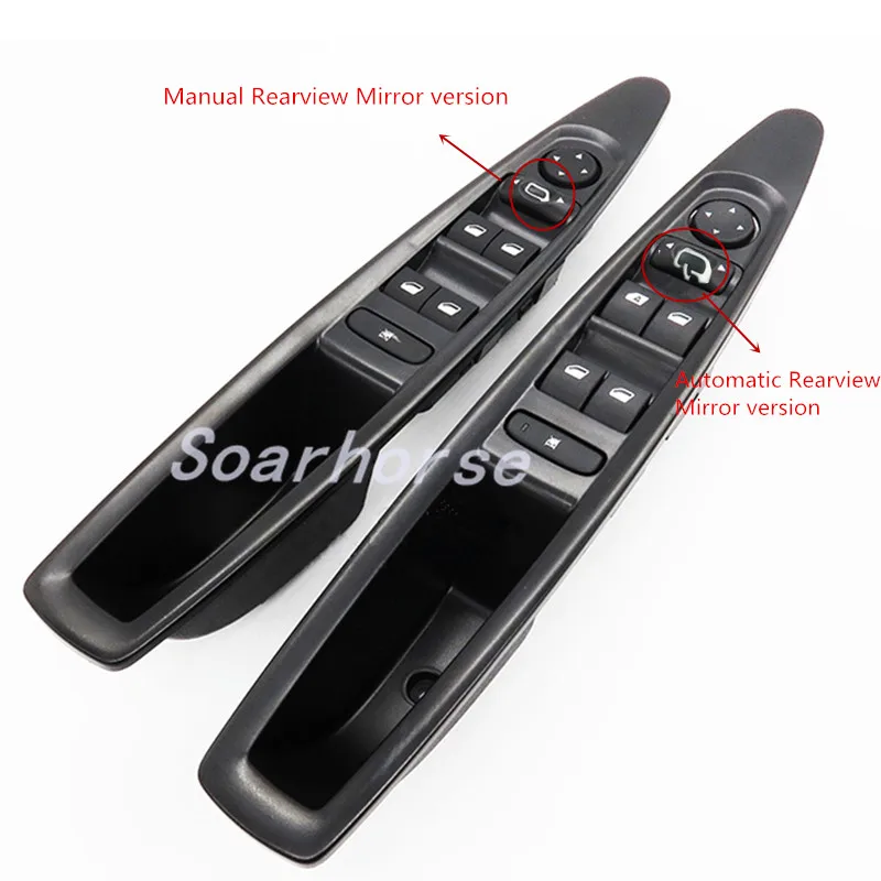 

for Citroen C4 Front Left Master electric power window control switch with Rearview Mirror switch