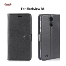 YINGHUI For Blackview R6 R 6 Case Luxury Flip PU L