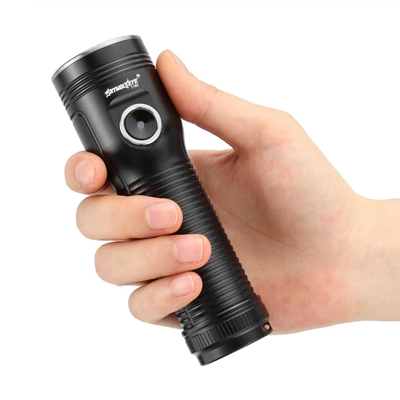 

Outdoor Camping Small Water Resistant Flashlight Portable Large PowerAluminum Alloy Torch Lamp Outdoor Lighting Tool