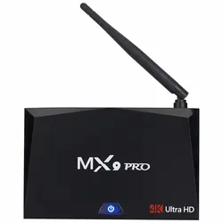 MX9 Pro 2 GB 16 GB Android 7,1 ТВ коробка RK3328 4 ядра WIFI Bluetooth USB 3,0 Media Player H.265 VP9 HDR 4 K HD Smart Set top Box