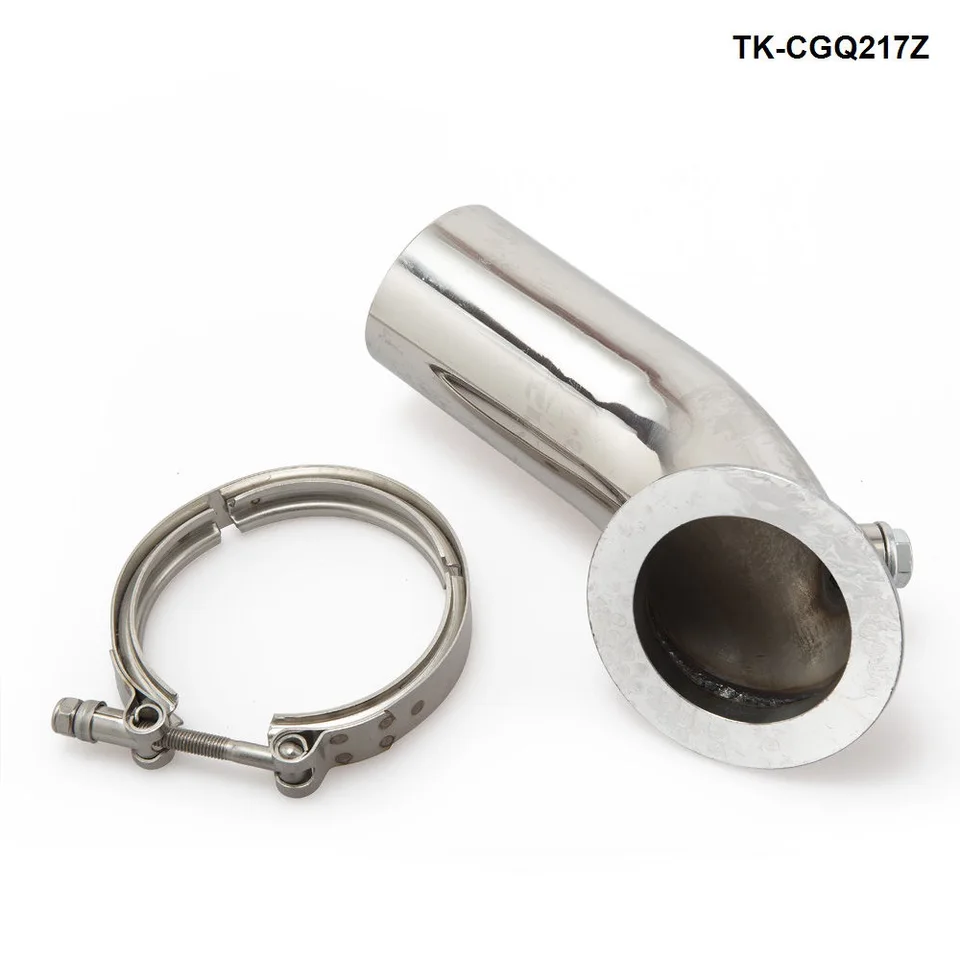 WHWEI Stainless Steel 304 v Band clamp for Turbo Exhaust downpipe v Band exhause clamp Color : 1.5 inch