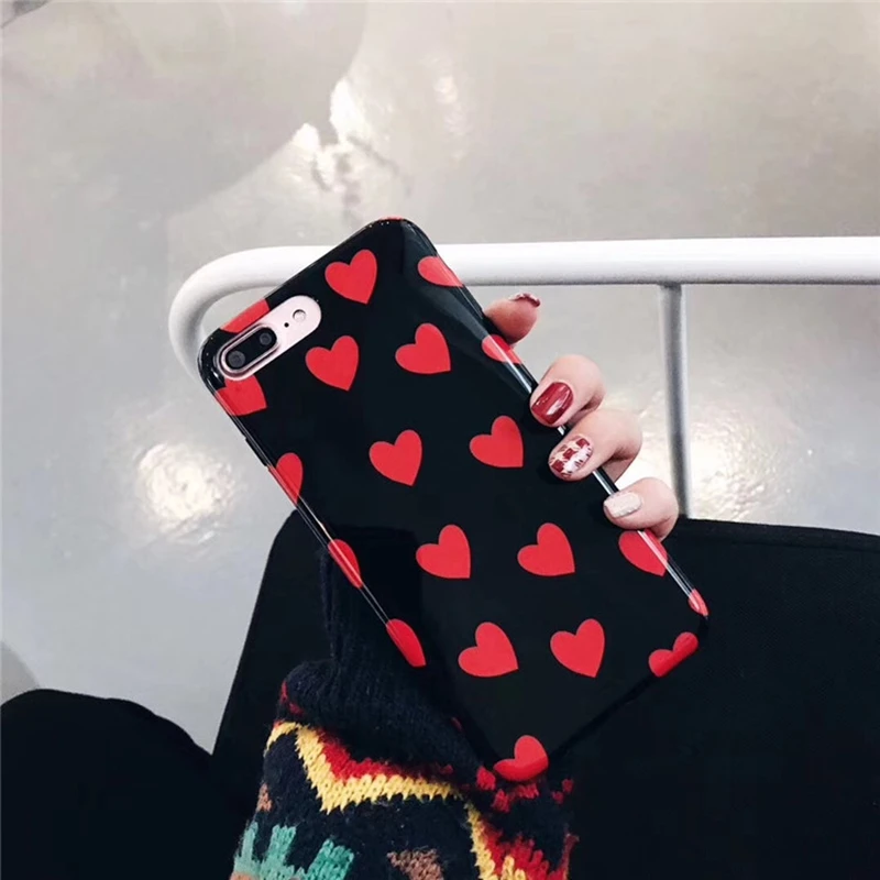 YESPURE Блестящий шикарный женский чехол для телефона Iphone X 8 8plus 7 7plus 6 6s 6plus|cover for