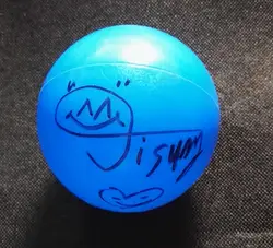 Hand signed NCT DREAM Jisung Ji sung autographed concert ball k-pop 122018