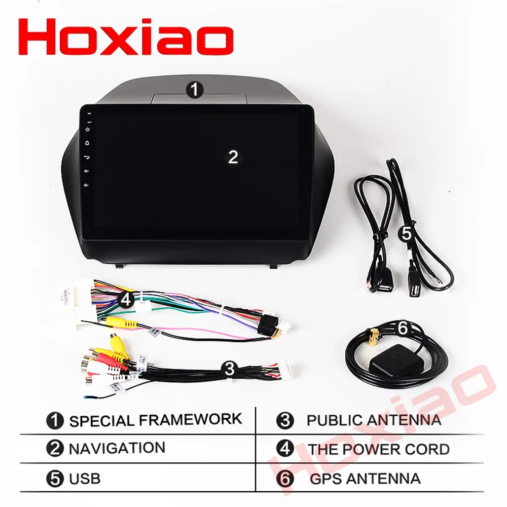 Sale Android 2Din Car DVD For Hyunda IX35 Tucson 2010-2015 Quad Core 1024*600  Car Radio Video Player GPS Navigation 21