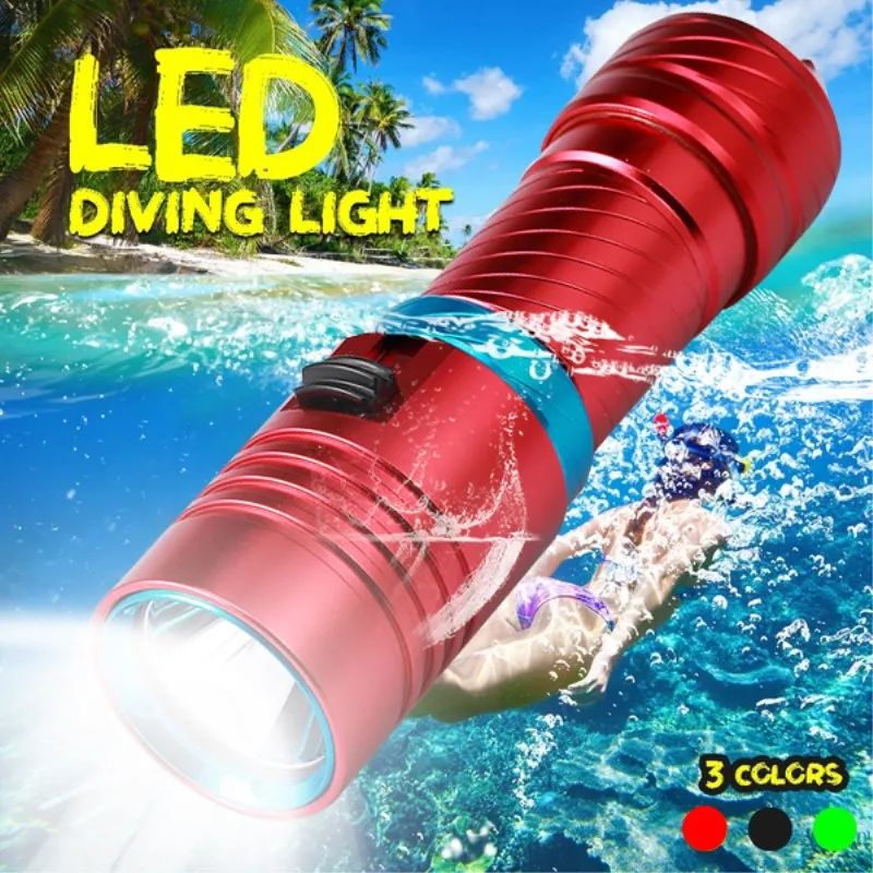 15000LM الغوص مصباح غوص 100 متر L2 للماء تحت الماء مصباح ليد جيب الغوص التخييم الفانوس الشعلة مع ستبليس يعتم 15000LM الغوص مصباح غوص 100 متر L2 للماء تحت الماء مصباح ليد جيب الغوص التخييم الفانوس الشعلة مع ستبليس يعتم