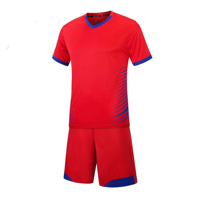 Men Kids Soccer Set Jersey Sport Kit Clothing Uniforms Football Jerseys Shirt Tracksuits Quick Dry Personalise Custom Printing