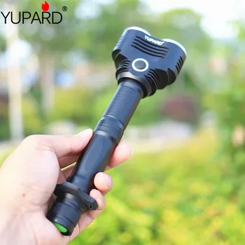 

YUPARD 2*XM-L T6 led Flashlight Torch lamp 18650 battery Long shots super bright 5modes +2*2200mAh 18650 battery+charger