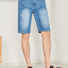 SEMIR летние джинсовые брюки мужские Новые повседневные брюки для студентов мужские брюки ретро красивые
