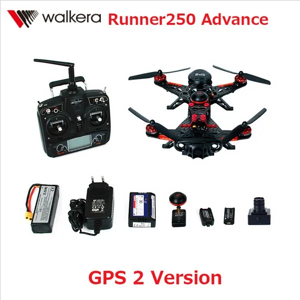 

F16181 Walkera Runner 250 Advance with 1080P Camera Racer RC Drone Quadcopter RTF with DEVO 7 / OSD / Camera GPS 2 Version