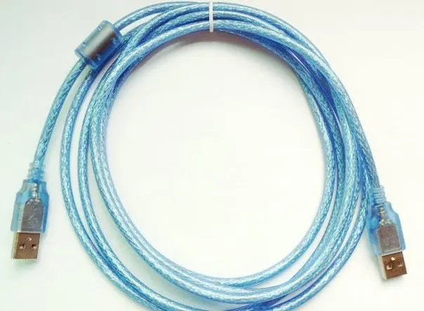 

5M usb2.0 cable+ ferrite cores,USB AM to AM High-speed transmission cable,100pcs/lot