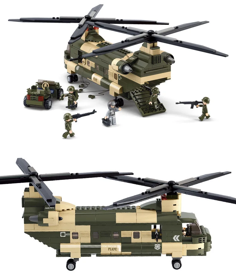 lego transport helicopter