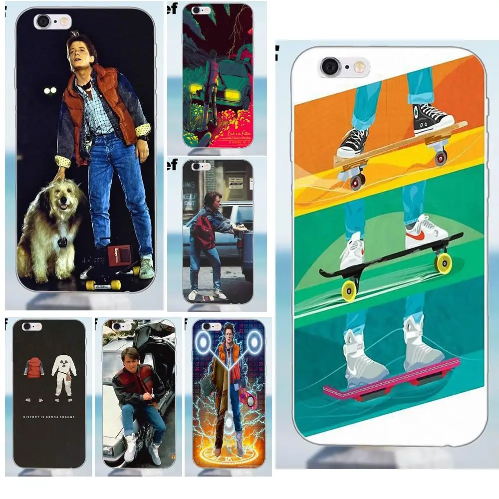 

Suef Soft Shell For iPhone 4 4S 5 5S 5C SE 6 6S 7 8 Plus X Samsung Galaxy J1 J3 J5 J7 A3 A5 2016 2017 Back To The Future Movie