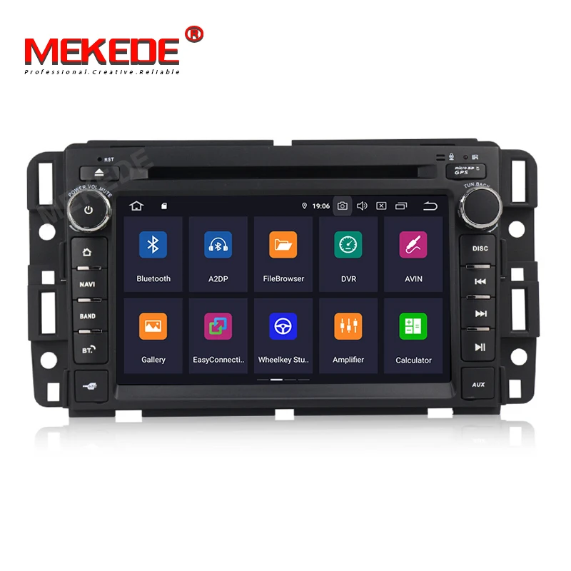 Mekede Android9.0 встроенный DSP ips автомобильный DvD gps мультимедийный плеер для Chevrolet/Silverado/Tahoe/Monte GMC Yukon/Denali/Acadia