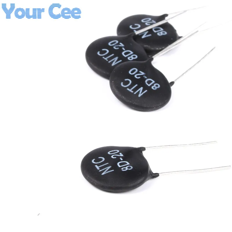 5 шт. термисторный резистор NTC 8D 20 8D20|resistor array|resistor mountresistor length |