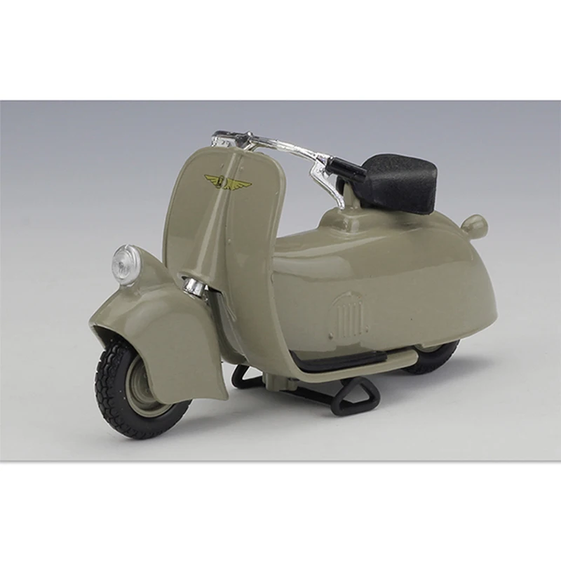 Модель MAISTO 1:18 Vespa Mp5 Paperino из сплава гибкие вращающиеся колеса игрушка для детей