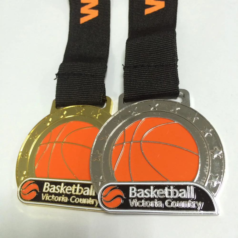 Medalla Gigante De Baloncesto - Acrílico Negro | Trophy Monster ⭐ Mexico