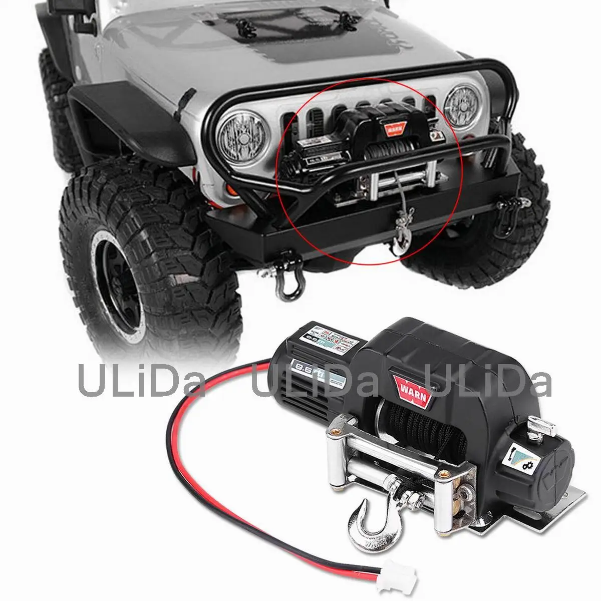 rc winch car