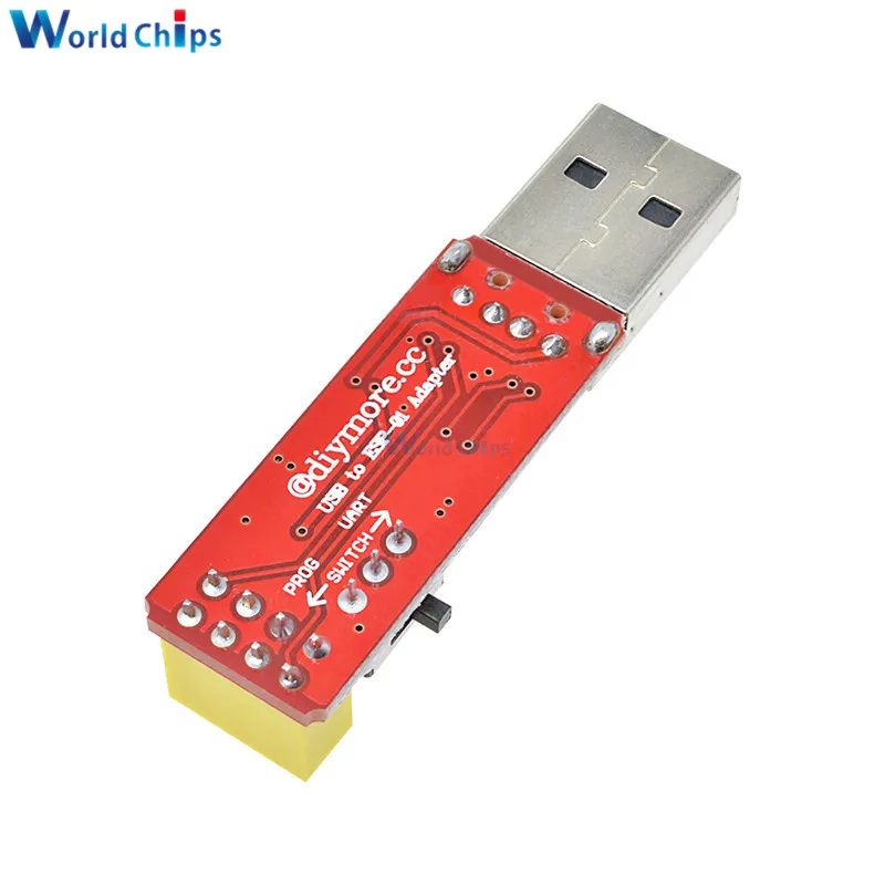 3,3 В USB к ESP8266 ESP-01 ESP-01S Wi-Fi адаптер модуль с CH340G USB к ttl драйвер последовательный беспроводной Wifi модуль для Arduino