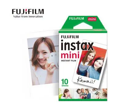 Fuji Film Instax мгновенная пленочная мини фото размером с кредитную карту Бумага instaxmini7s mini8 mini25 50 s 10 шт./компл. и 20 шт./компл - Цвет: 10 pcs set