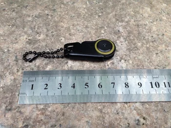 

by dhl 500pcs high quality Mini Portable folding Metal Keychain Cutting Key Ring Camp kit portable Pocket tool
