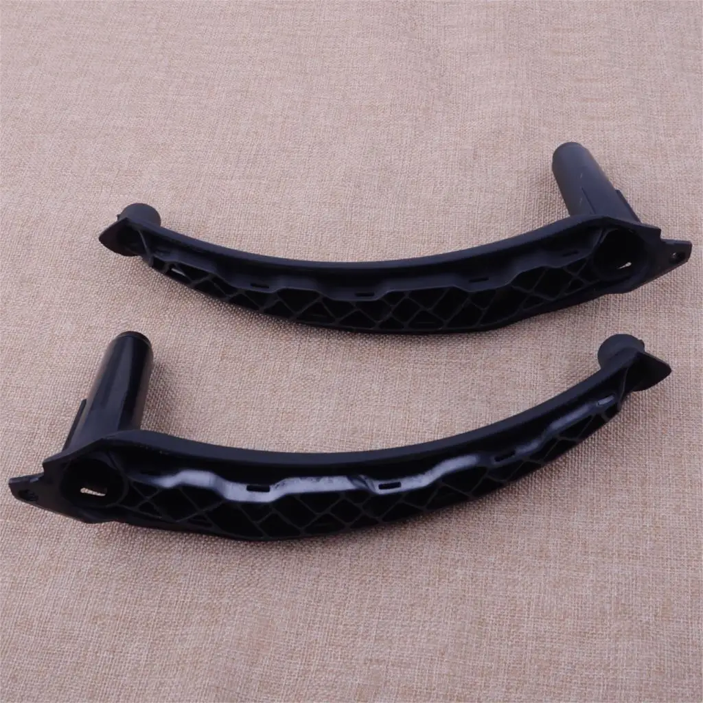 

CITALL 1 Pair Left & Right Side Interior Door Panel Handle Chrome Pull Trim Cover 51416969401 for BMW E70 X5 X6 E71 2008 - 2013