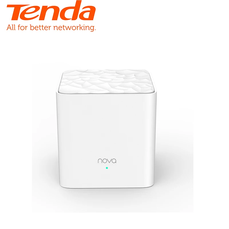 Tenda Nova MW3 весь дом сетки гигабитный Wi-Fi Системы с AC1200 2,4G/5,0 ГГц Wi-Fi Беспроводной маршрутизатор Easy комплект, приложение дистанционное управление - Цвет: MW3 1 piece