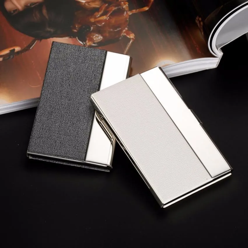 Aliexpress Buy 2018 New PU Stainless Steel Business