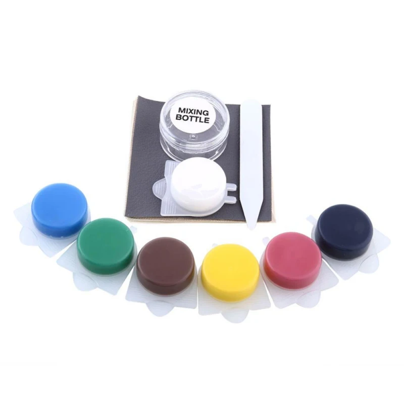 

Liquid Leather Skin Car Seat Sofa Coats Holes Scratch Cracks Rips No Heat Liquid Leather Vinyl Repair Kit Leather Repair Tool