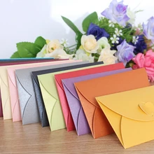 100 шт./лот стиль мерцающие конверты приглашения визитная упаковка карточек сумка 105*72 мм