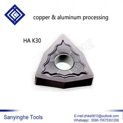 Wnmg080408-ha K30 Бесплатная доставка, Высокое качество 10 шт./лот sanyinghe cnc карбида обращаясь вставками для меди и алюминия