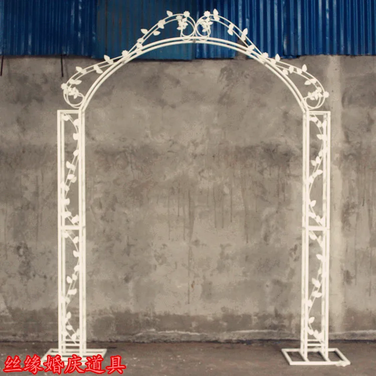 

The new arch., wrought iron arch. Wedding props arch.