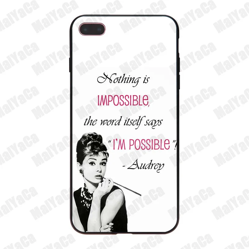 coque iphone 7 hepburn