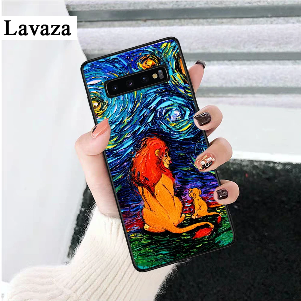 Мультяшный фильм лев Король силиконовый чехол для Samsung S6 Edge S7 S8 Plus S9 S10 S10e M10 M20 M30