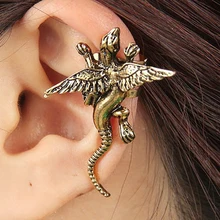 Модные панк монстр Серьги Дракон Серьги Винтаж Дракон Серьги для Для женщин