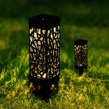 Светодиодная лампа на солнечных батареях, садовый светильник, светильник s, водонепроницаемый уличный сетчатый светильник, солнечная панель, лампы для газона, двора, ландшафтного уличного декора