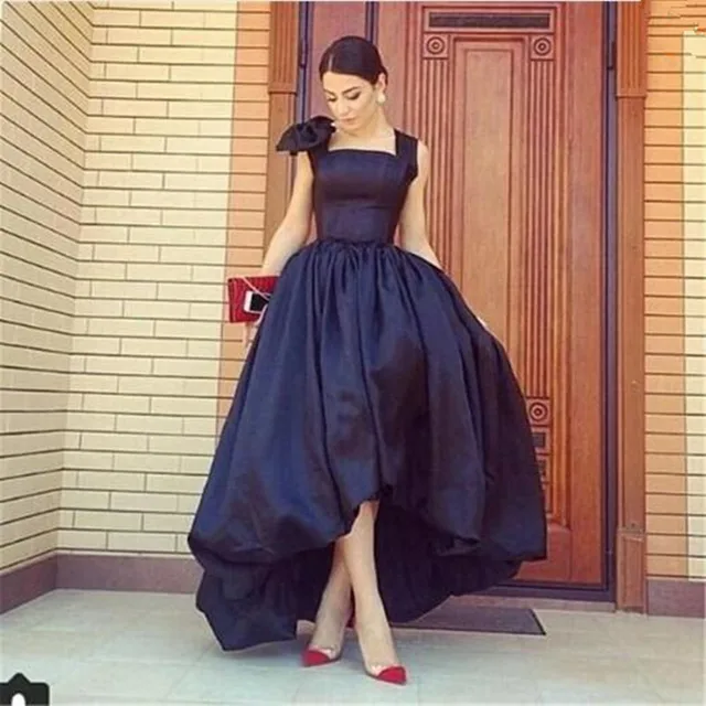 Simple Hi Lo Formal Dresses
