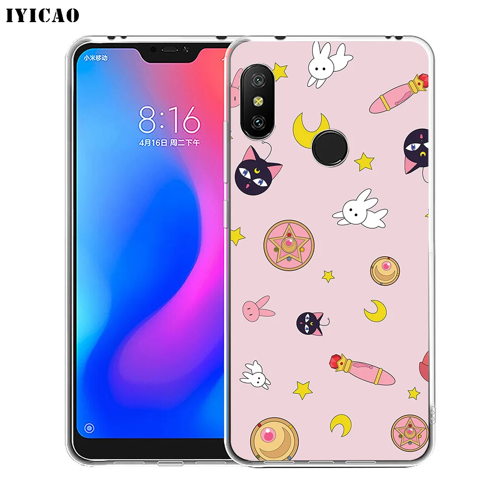IYICAO Мягкий силиконовый чехол для телефона Xiaomi Redmi 4A 5A 6A Note 7 6 5 Pro Plus 4X