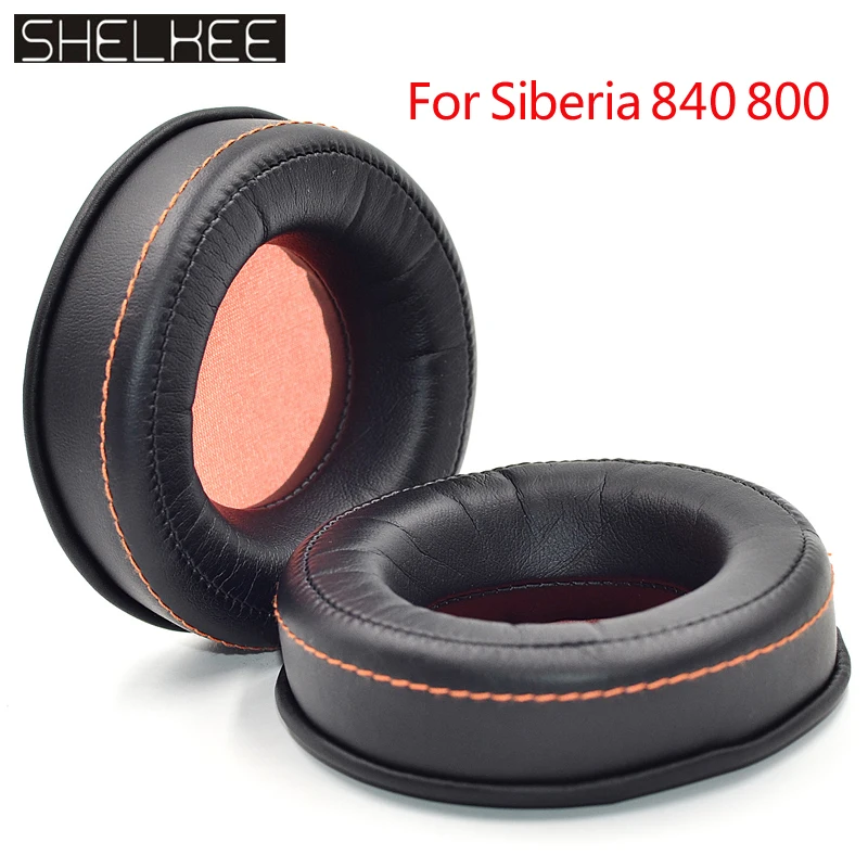 

SHELKEE Replacement Ear pads Cushion Cups Ear Earpads for SteelSeries Siberia 840,Siberia 800 Wireless Headphones Repair parts