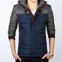 2017 winter jacket men’s warm thick casual hooded coats windbreaker parka mens coats and jackets