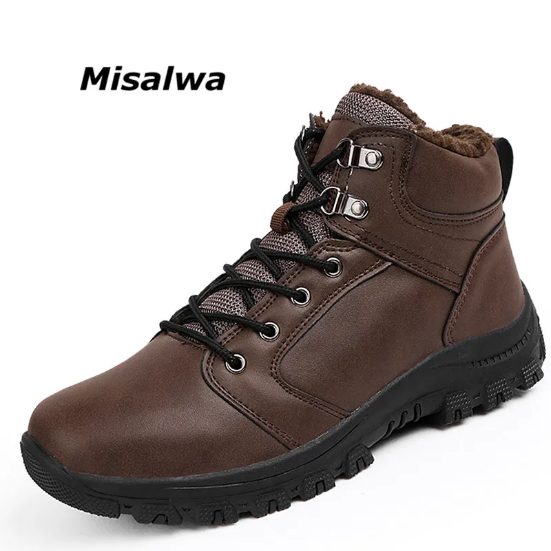 Quentes Clássicos De Misalwa Homens Água Borracha Inverno Botas Dos Curtas Black Nanas6 Lazer Nanas6 Grande Resistnat Tamanho brown Com Pelúcia Chukka Sapato grey Super Nanas6 Trabalho 8Oqwf8