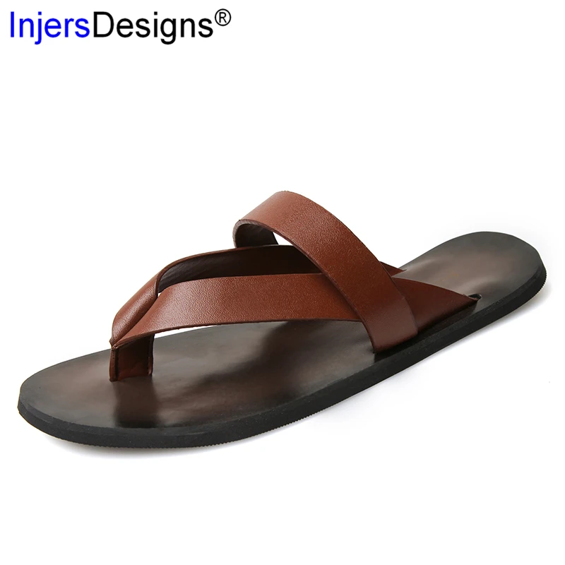 Men Slippers New Arrival Flip Flops High Quality Summer Shoes Comfortable Beach Fashion Casual Slides Sandals | Обувь